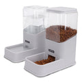 Nobleza Comedero Automático y Bebedero Gatos Perros, Dispensador Comida Gatos y Perros 3.8 L, para Perros y Gatos pequeños y medianos, Pack 2 Unidades