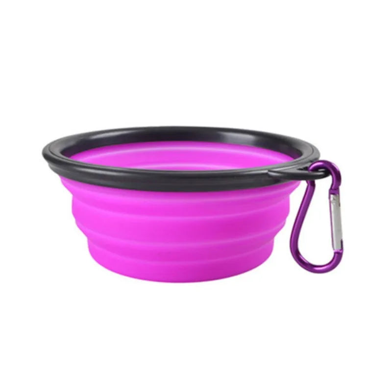 Cuenco Plegable Portátil para Mascotas | Agua y Comida