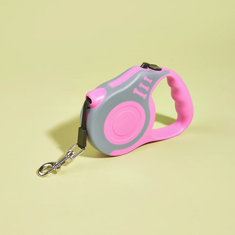 Correa Retráctil para Perros | 3m y 5m Nailon Resistente