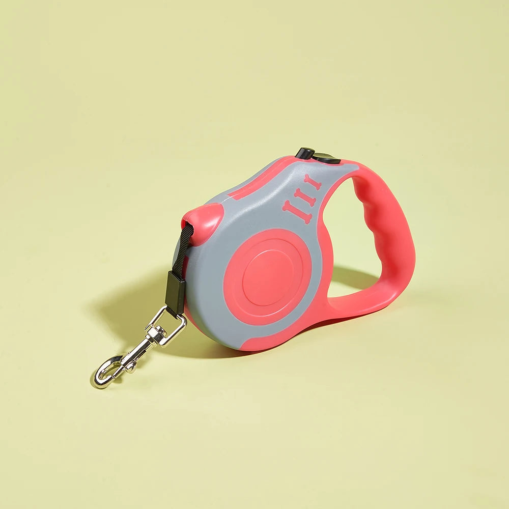 Correa Retráctil para Perros | 3m y 5m Nailon Resistente