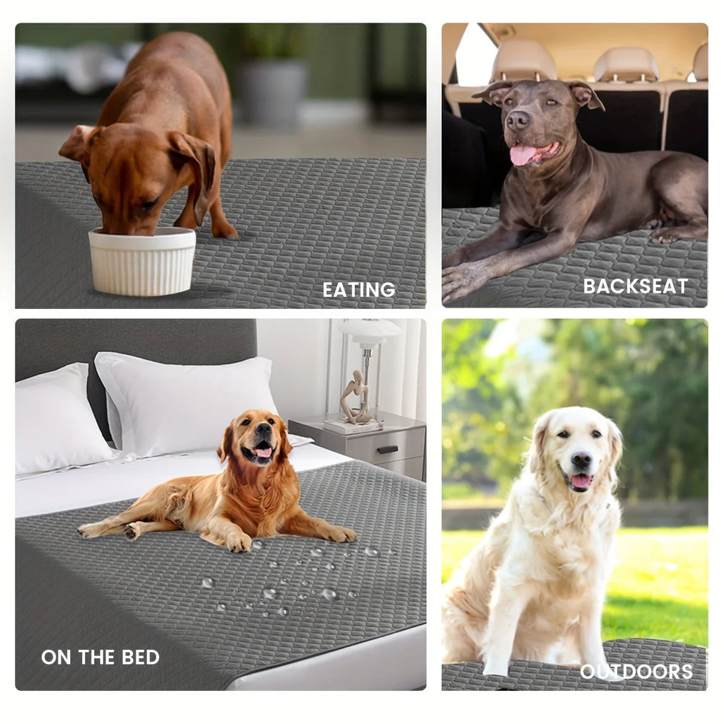 Funda de cama antideslizante y antifugas para perros, manta para mascotas, sofá, alfombrilla para cama para mascotas, protectores de colchón para coche, funda de sofá para muebles para gatos y perros