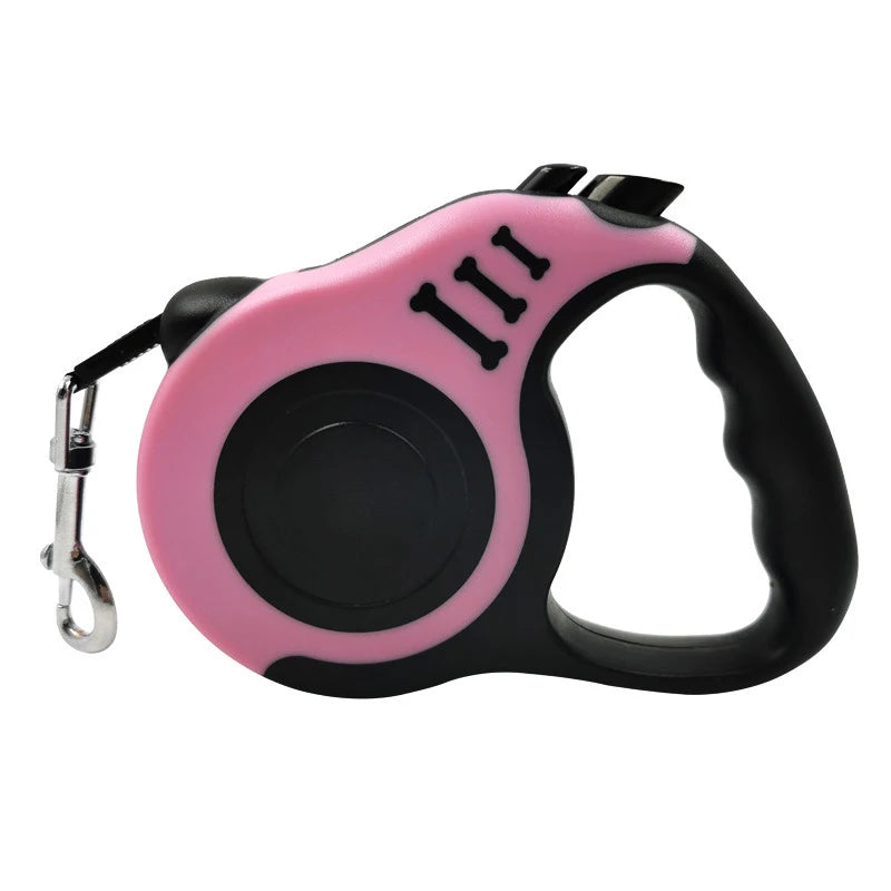 Correa Retráctil para Perros | 3m y 5m Nailon Resistente