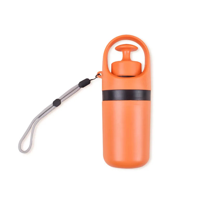 Recogedor portátil para excrementos de perros, limpiador para recoger residuos de mascotas al aire libre, bolsa de basura integrada, recogedor de excrementos de mascotas de mano, diseño sin contacto