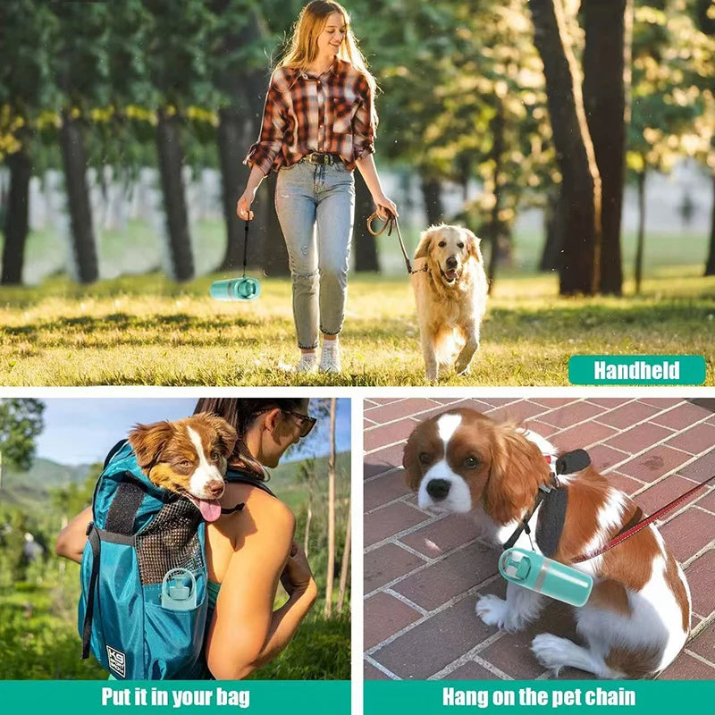 Recogedor portátil para excrementos de perros, limpiador para recoger residuos de mascotas al aire libre, bolsa de basura integrada, recogedor de excrementos de mascotas de mano, diseño sin contacto
