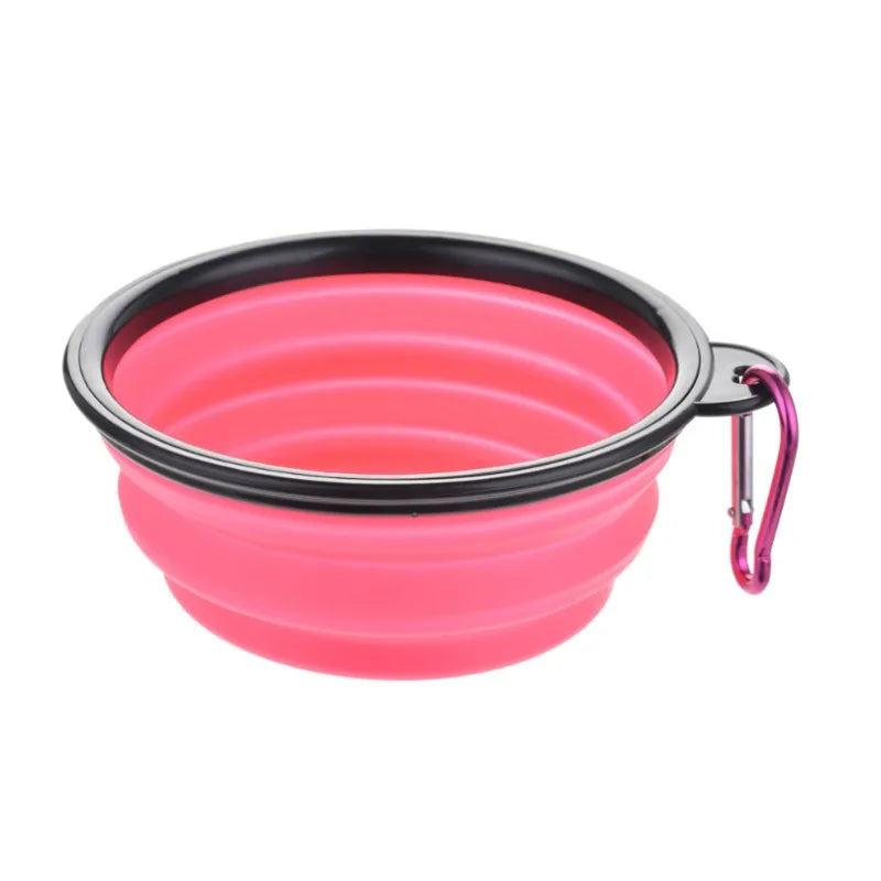 Cuenco Plegable Portátil para Mascotas | Agua y Comida
