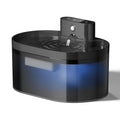 Fuente de beber automática para gatos y perros, dispositivo silencioso con carga de pasarela, inducción, 2,2 L